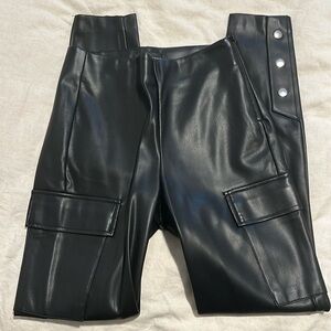 Zara Faux Leather Pants